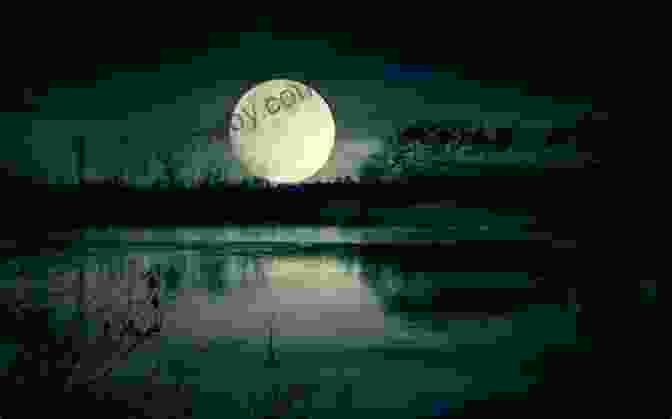 A Glowing Full Moon Casting Its Ethereal Glow Over A Tranquil Lake, Symbolizing The Introspective Nature Of The Moon. Sacred Energies Of The Sun And Moon: Shamanic Rites Of Curanderismo