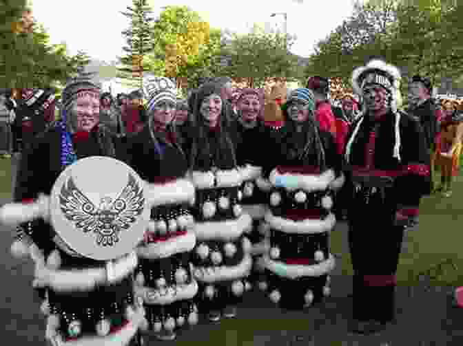 A Group Of Alaskan Natives Performing A Traditional Dance, Adorned In Vibrant Regalia. The Game Alaska Style Pottermore Publishing