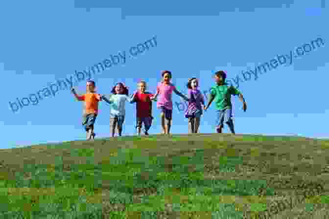 A Group Of Children Running And Laughing In A Field, With The Wind Blowing Their Hair. Peculiar Lessons: How Nature And The Material World Shaped A Prairie Childhood