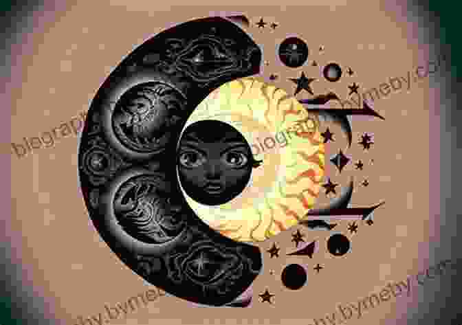 A Radiant Sun And A Crescent Moon Intertwined, Symbolizing The Harmonious Balance Between Masculine And Feminine Energies. Sacred Energies Of The Sun And Moon: Shamanic Rites Of Curanderismo