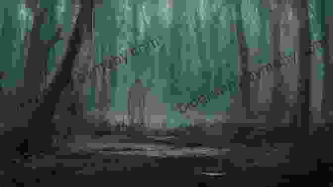 A Shadowy Figure With Glowing Green Eyes Lurking In A Dark Forest The Faerie War (Creepy Hollow 3)