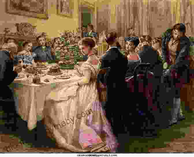 A Victorian Dinner Party With Guests In Formal Attire How To Cook: The Victorian Way With Mrs Crocombe