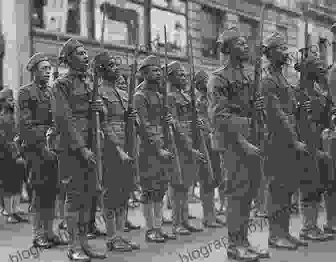 African American Soldiers Marching During World War I We Were Americans Too African American Soldier And Officer S During World War One 197 1919