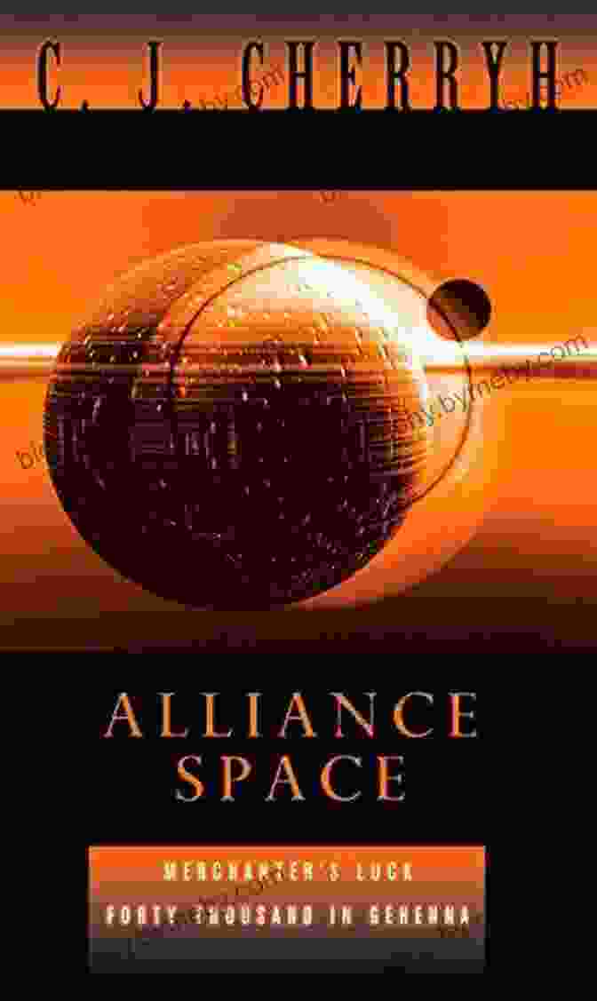 Alliance Space Alliance Union Universe Cherryh Book Cover Featuring A Spaceship Flying Through A Starlit Void. Alliance Space (Alliance Union Universe) C J Cherryh