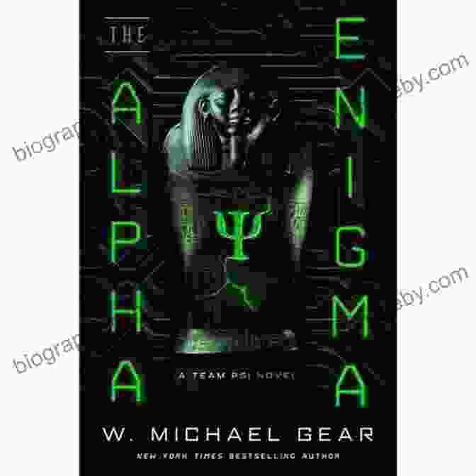 Alpha Enigma Team Psi Book Cover Featuring A Group Of Young People With Psychic Abilities Standing In Front Of A Mysterious Symbol The Alpha Enigma (Team Psi 1)