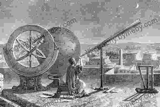 An Ancient Astronomer Using A Rudimentary Astrolabe To Study The Night Sky The Dancing Universe: From Creation Myths To The Big Bang (Understanding Science And Technology)