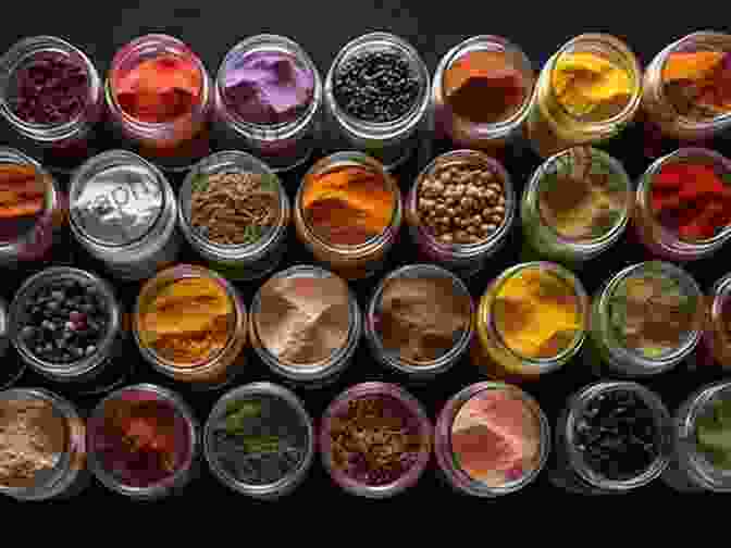 An Array Of Colorful Spices Arranged In A Wooden Box, Representing The Infinite Possibilities And Combinations That Define Indian Cuisine Korma Kheer And KIsmet: Five Seasons In Old Delhi