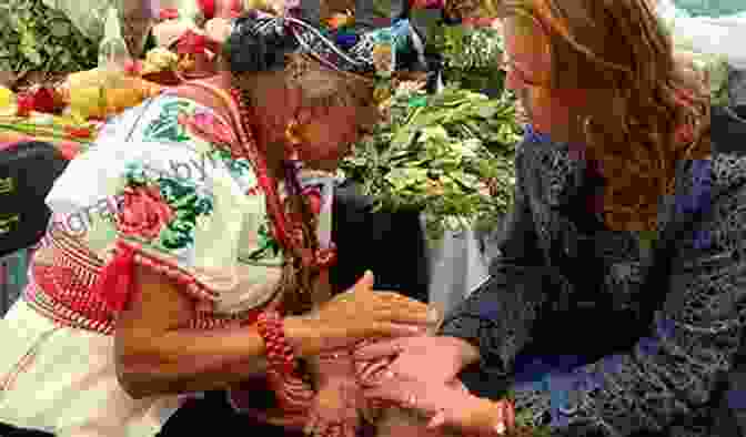 An Elderly Curandero, Adorned With Traditional Garments, Performing A Healing Ceremony. Animal Medicine: A Curanderismo Guide To Shapeshifting Journeying And Connecting With Animal Allies