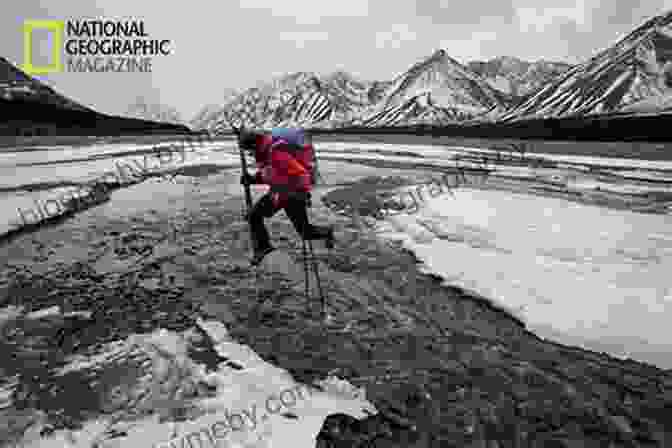 Andrew Skurka Crossing A Raging River In The Yukon Wilderness Running North: A Yukon Adventure