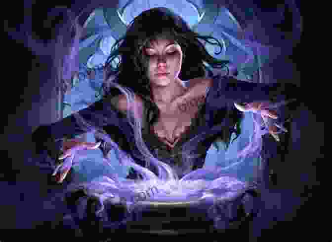 Anya, A Beautiful And Enigmatic Sorceress With Flowing Hair And Piercing Eyes Dead To Me: Arcane Souls World (Grave Talker 1)