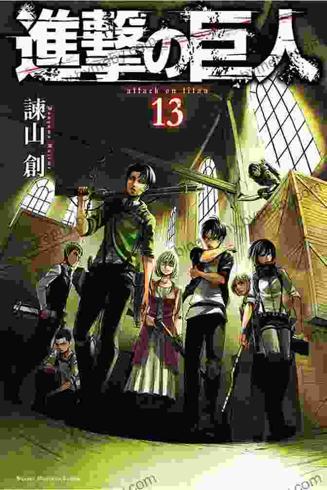 Attack On Titan Vol 13 Cover Image Attack On Titan Vol 13 Hajime Isayama