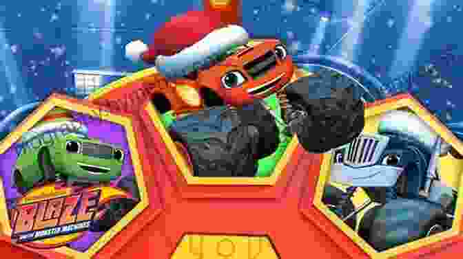 Blaze And His Friends Crossing A Frozen River The Great Ice Race (Blaze And The Monster Machines)