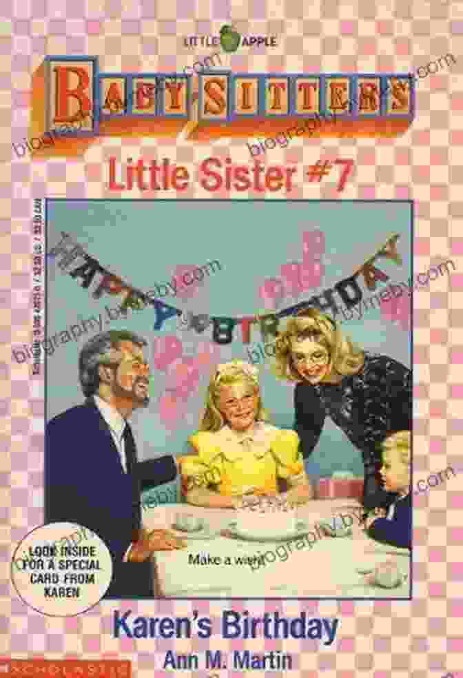 Book Cover Of 'Karen's Half Birthday' By Ann M. Martin Karen S Half Birthday (Baby Sitters Little Sister #78)