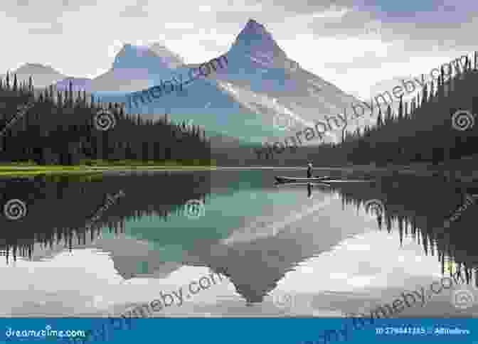 Canoeists Paddling Through A Serene Lake Surrounded By Towering Mountains Canoeing Wild Rivers: The 30th Anniversary Guide To Expedition Canoeing In North America (How To Paddle Series)