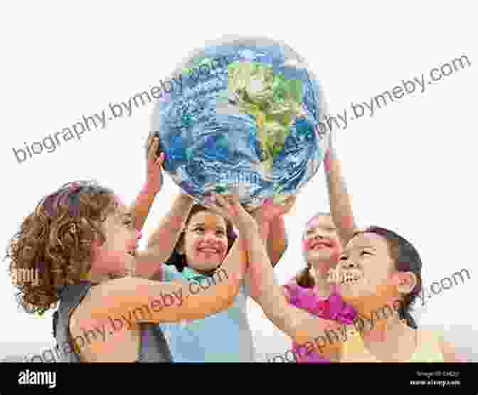 Children Smiling And Holding A Globe Global Citizenship For SMART Kids