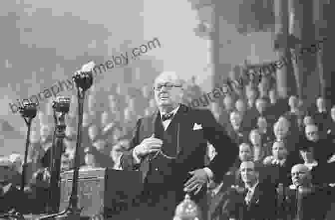 Churchill Addressing A Crowd During The War Darkest Hour: How Churchill Brought England Back From The Brink