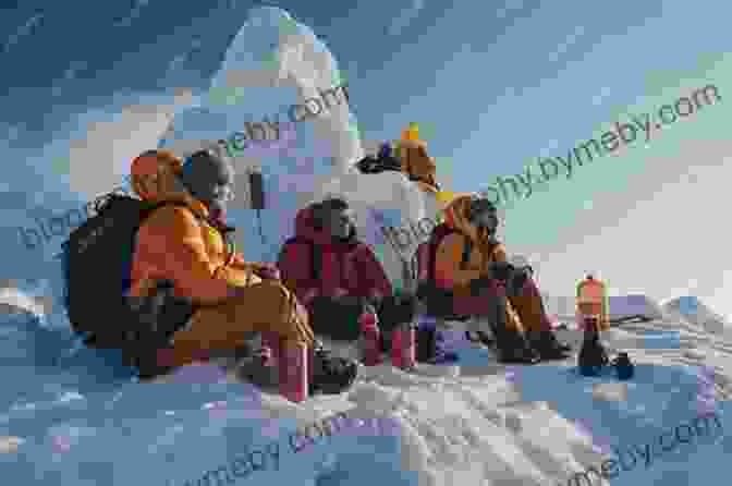 Climbers Huddled Together In A Desperate Attempt To Shelter From The Relentless Storm, Fear And Exhaustion Gnawing At Their Minds. The Summit: How Triumph Turned To Tragedy On K2 S Deadliest Days