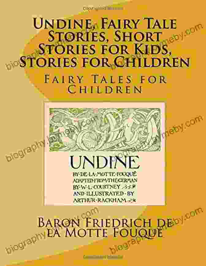 Cover Of Undine Fairy Tale Stories Book Undine Fairy Tale Stories Short Stories For Kids Stories For Children Illustrated