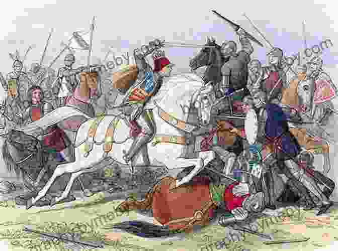 Depiction Of The Battle Of Bosworth Field, Showing Richard III On Horseback, Surrounded By A Melee Of Lancastrian Soldiers Richard III The Maligned King