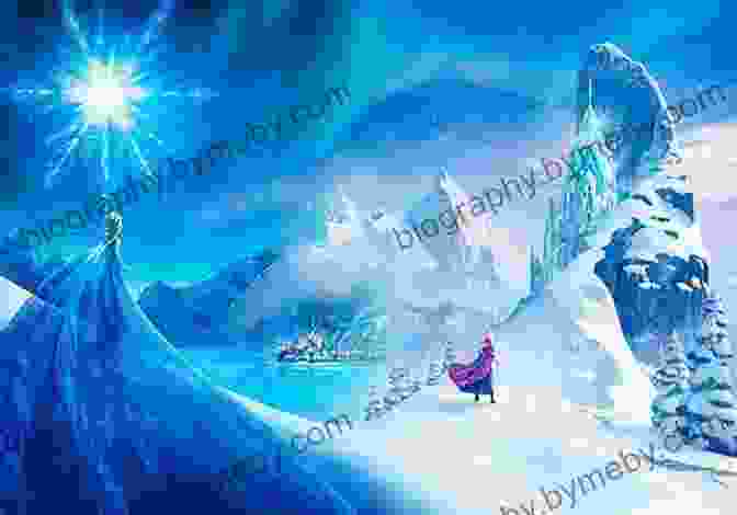 Elsa And Anna Standing In Front Of A Snowy Mountain Landscape Winter Wishes (Disney Princess) (Step Into Reading)