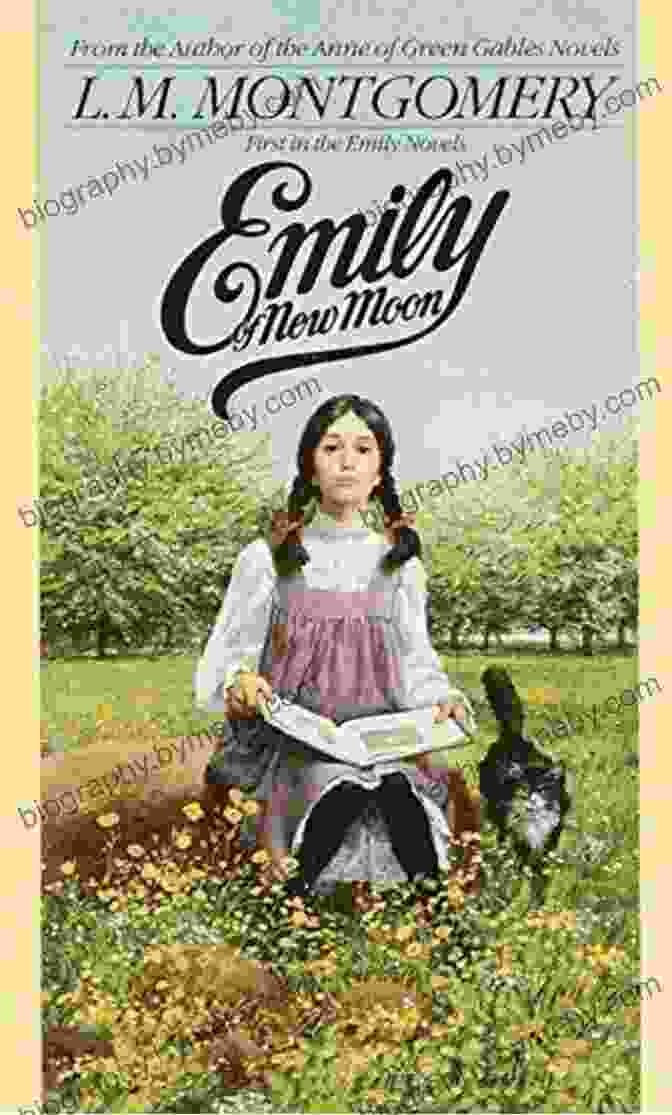 Emily Of New Moon Book Cover Featuring A Portrait Of Emily Byrd Starr, A Young Girl With Red Hair, Freckles, And A Determined Expression. Emily Of New Moon: Emily 1 (Emily Novels)