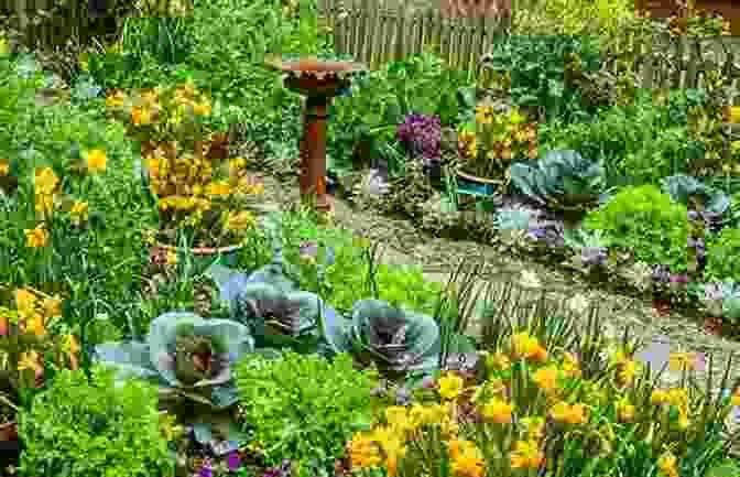 Flourishing Garden Filled With Herbs, Flowers, And Crystals Wild Witchcraft: Folk Herbalism Garden Magic And Foraging For Spells Rituals And Remedies