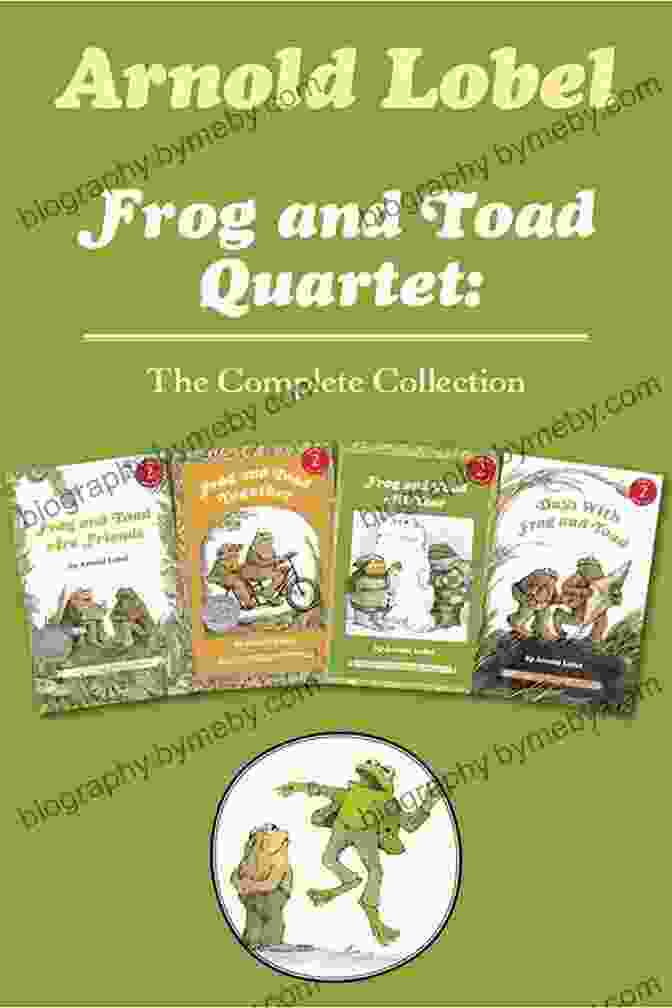 Frog And Toad Quartet Book Cover, Featuring A Green Frog And A Brown Toad Sitting On A Lily Pad, Surrounded By A Blue Sky And Green Leaves Frog And Toad Quartet: The Complete Collection: I Can Read Level 2: Frog And Toad Are Friends Frog And Toad Together Frog And Toad All Year Days With Frog And Toad