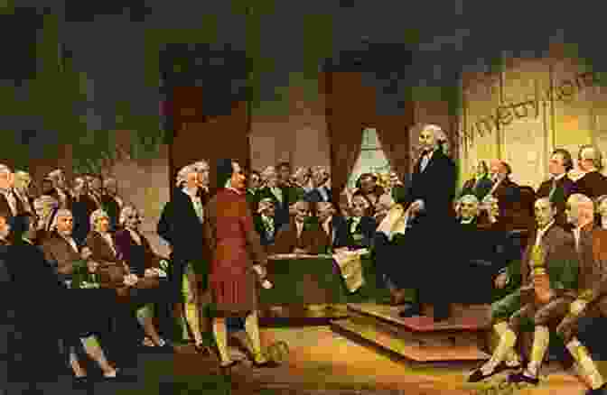 George Washington Signing The Constitution Building A New Nation: The Federalist Era 1789 1801 (The Drama Of American History Series)