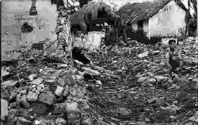 Graphic Black And White Photograph Of A Bombed Out Building In Vietnam Ten Million Kisses Rick Perlstein