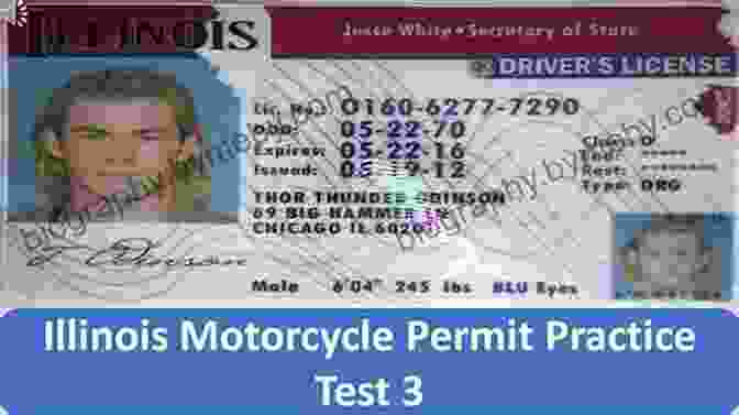 Illinois Motorcycle License Practice Test Illinois 2024 DMV Motorcycle License Practice Test: With 300 Drivers License / Permit Questions And Answers On How To Ride A Motorcycle Safely