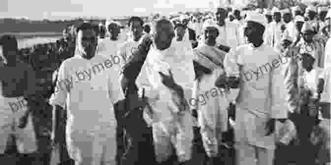 Mahatma Gandhi Leading A Nonviolent Protest After Gandhi: One Hundred Years Of Nonviolent Resistance