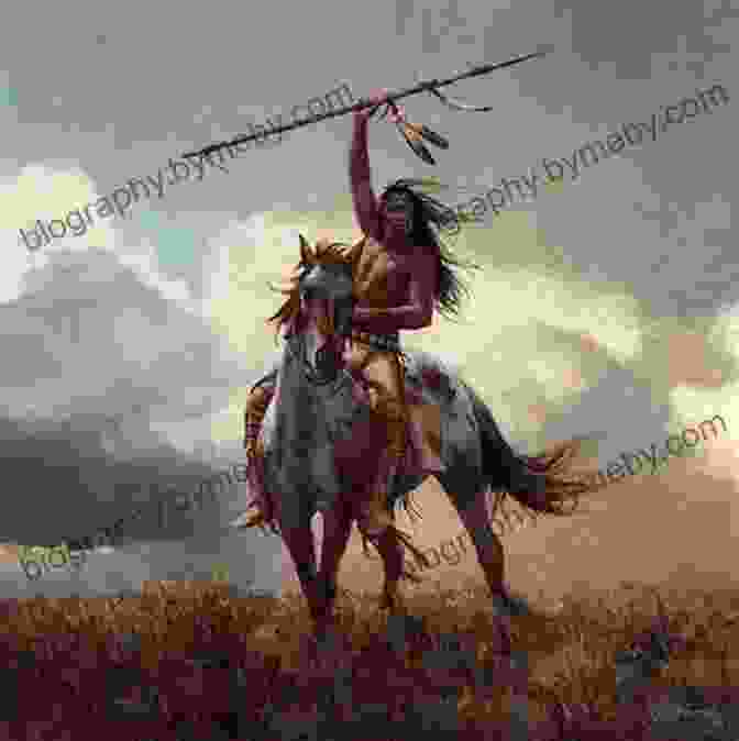 Native American Man On A Horse Caddo And Comanche: American Indian Tribes In Texas (Social Studies Readers)