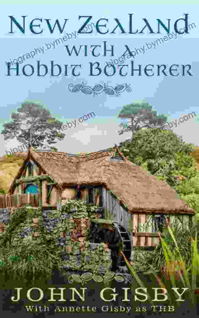 New Zealand With Hobbit Botherer Book Cover New Zealand With A Hobbit Botherer