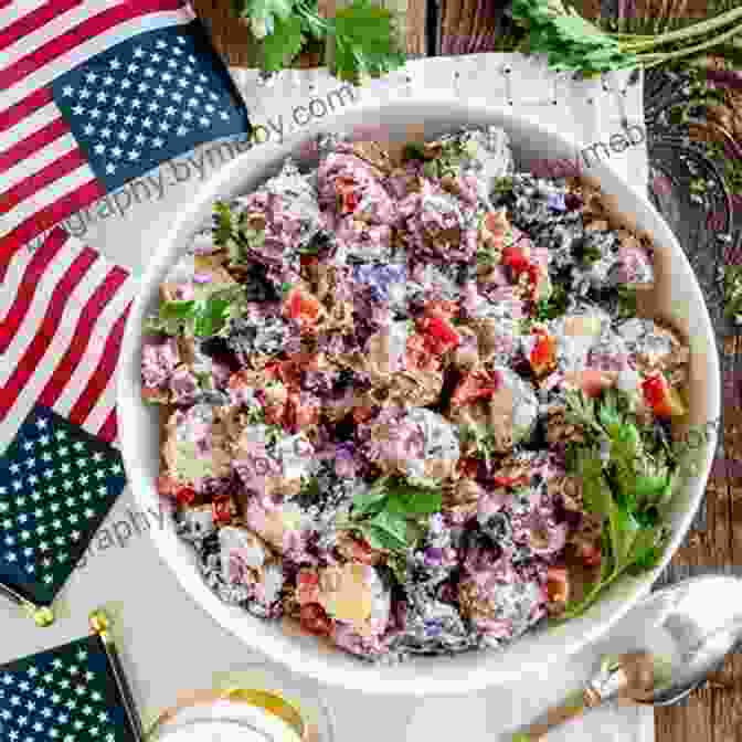 Red, White, And Blue Potato Salad In A Bowl The Postnatal Cookbook: Simple And Nutritious Recipes To Nourish Your Body And Spirit During The Fourth Trimester