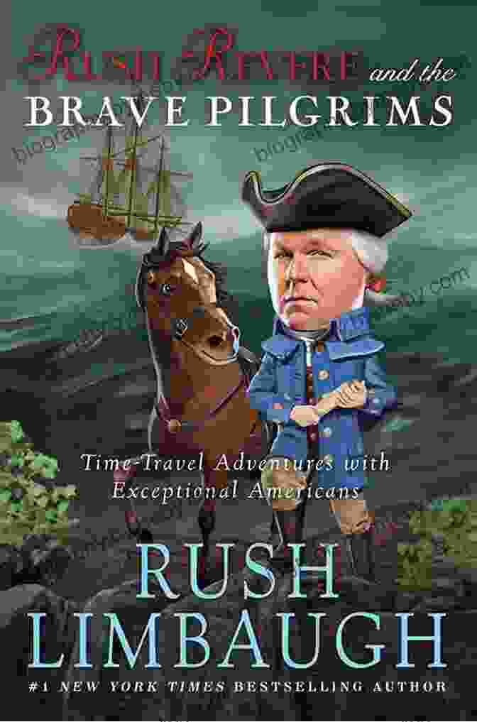 Rush Revere And The Brave Pilgrims Book Cover, Featuring A Young Boy And Girl Standing In Front Of A Pilgrim Ship Rush Revere And The Brave Pilgrims: Time Travel Adventures With Exceptional Americans