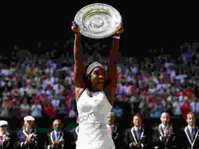 Serena Williams Celebrating A Grand Slam Victory I Look Up To Serena Williams