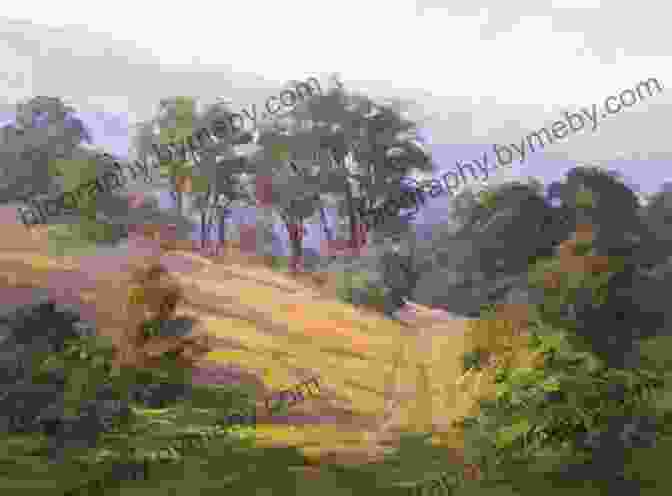 Step By Step Demonstration Of Painting A Rolling Landscape Achieving Depth Distance: Painting Landscapes In Oils