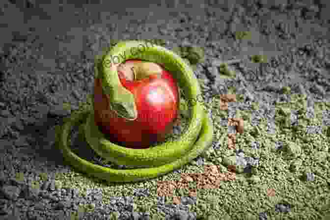 The Apple, A Symbol Of Temptation And Desire, With A Serpent Wrapped Around It Olive Odyssey: Searching For The Secrets Of The Fruit That Seduced The World