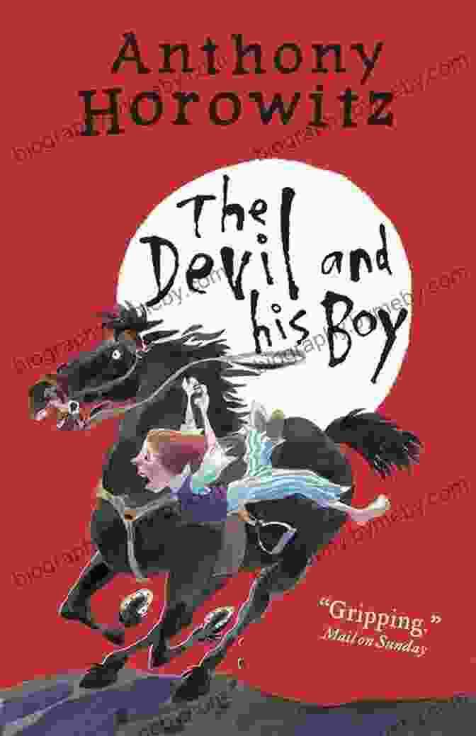 The Devil And His Boy Book Cover With A Painting Of A Young Boy Being Led By The Devil The Devil And His Boy