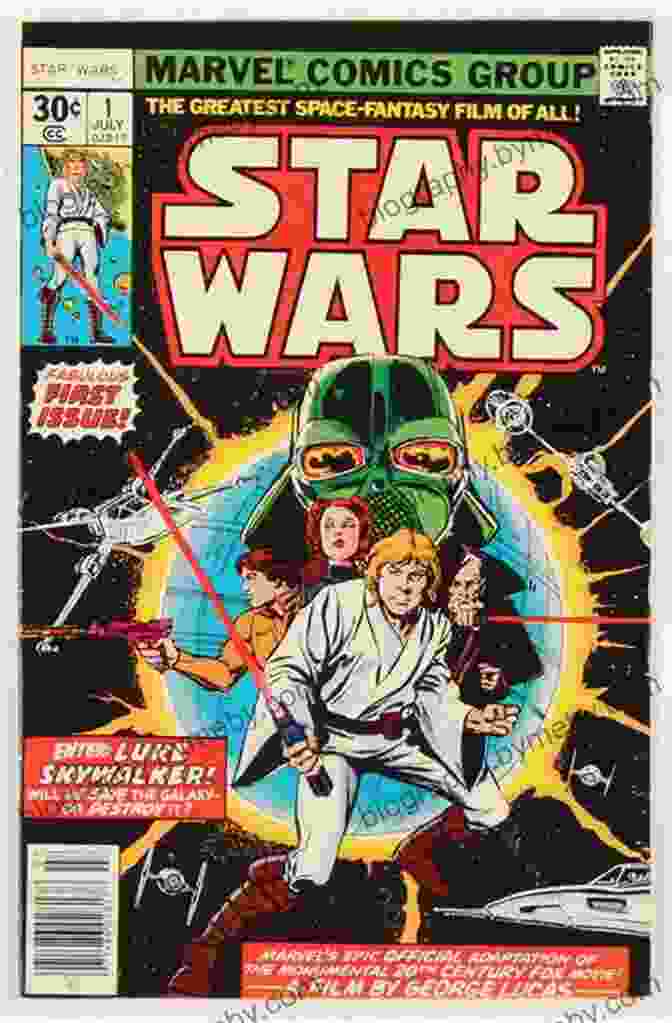 The Iconic Cover Of The 1977 Star Wars Comic Book Adaptation Star Wars (1977 1986) #23 Archie Goodwin