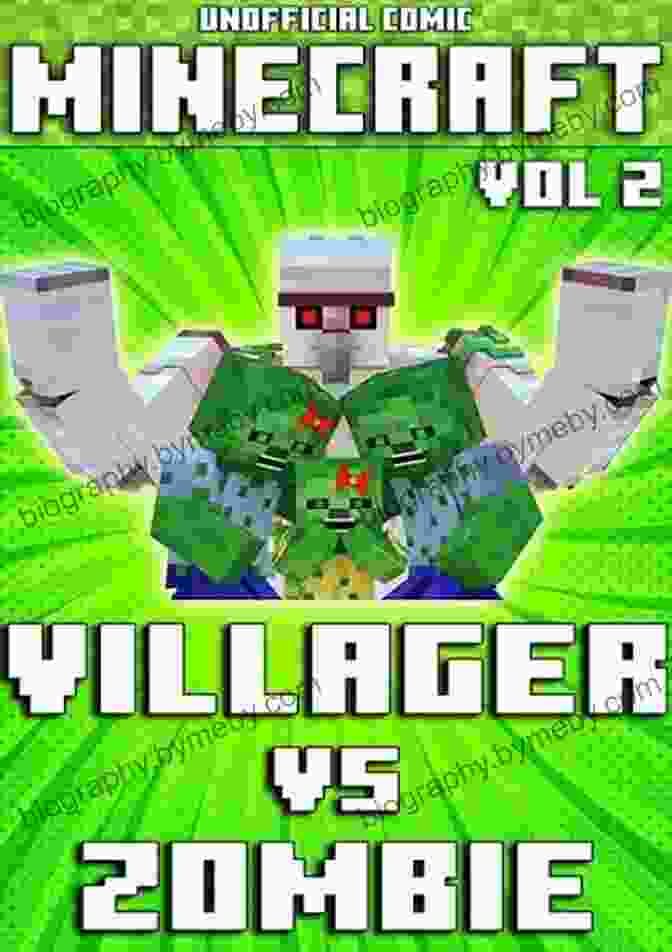 Villager Vs Zombie Comic Vol 1 Cover (Unofficial) Minecraft: Villager Vs Zombie Comic Vol 2 (Minecraft Comic 6)