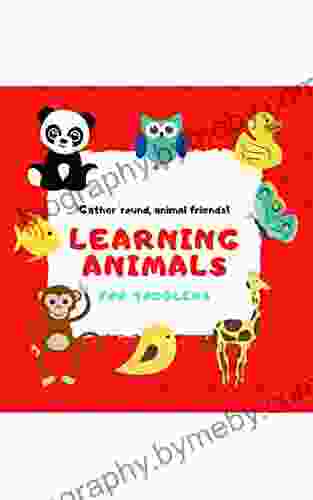 Learning Animals: Learning Animals For Toddlers Kids Kindergarten Toddler Grade 1 Preschool Babies 1 Year Old Baby With Alphabet With Words With Stuffs (Learning Series)