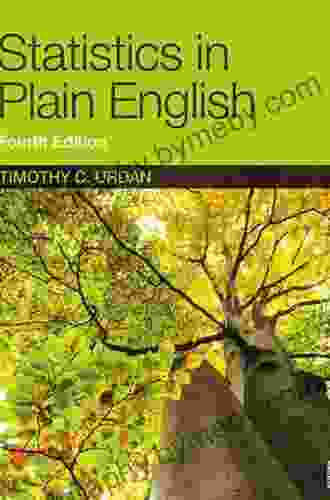 Statistics in Plain English Timothy C Urdan